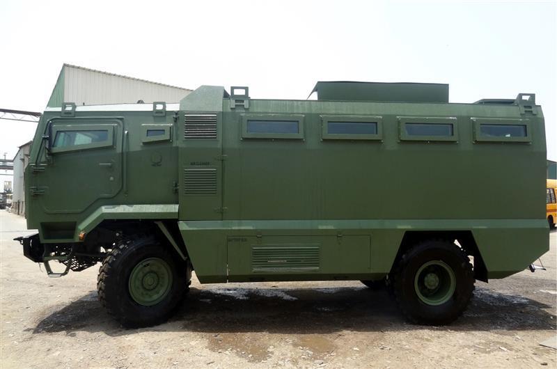 Ashok Leyland Armoured Stallion Cab JCBL Armouring Solutions